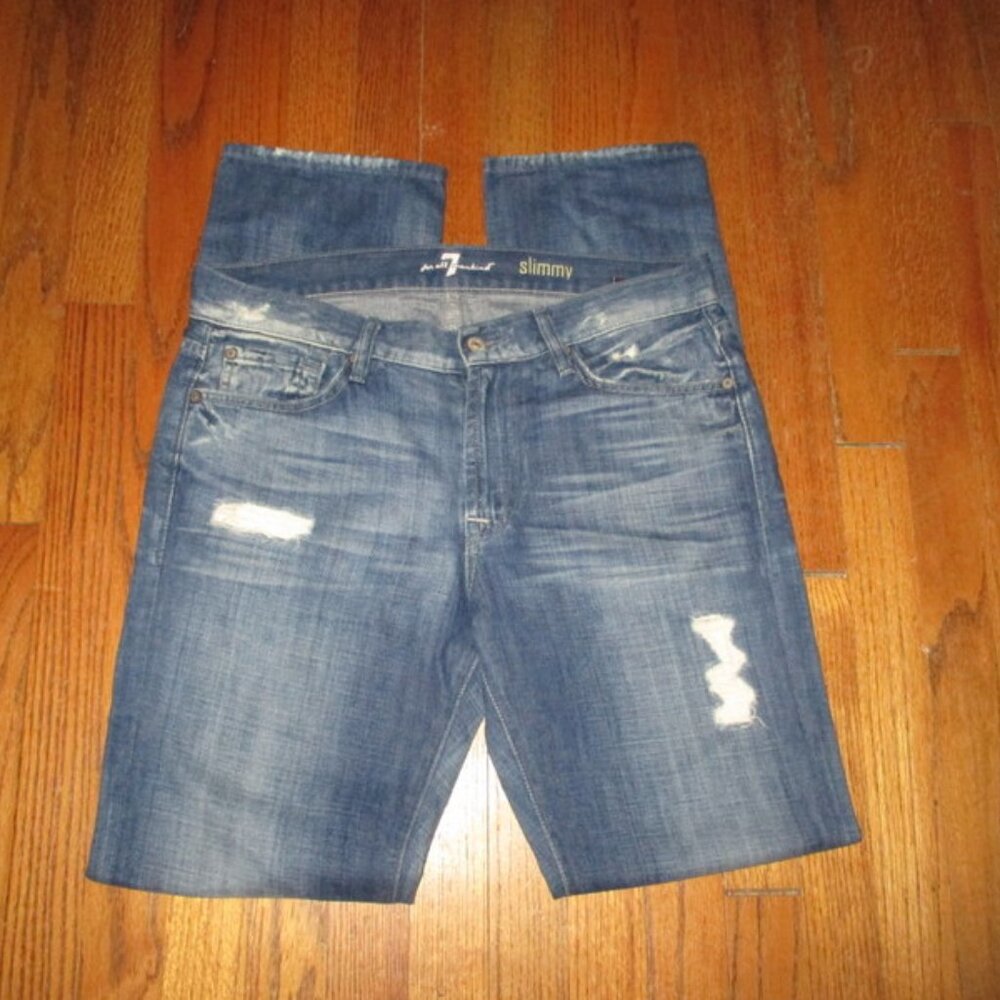 7 FOR ALL MANKIND Slimmy Jeans Men Sz 32